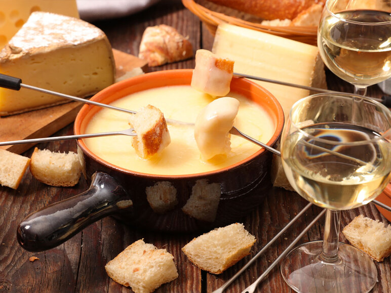Empfehlungen - Fondue & Wein
