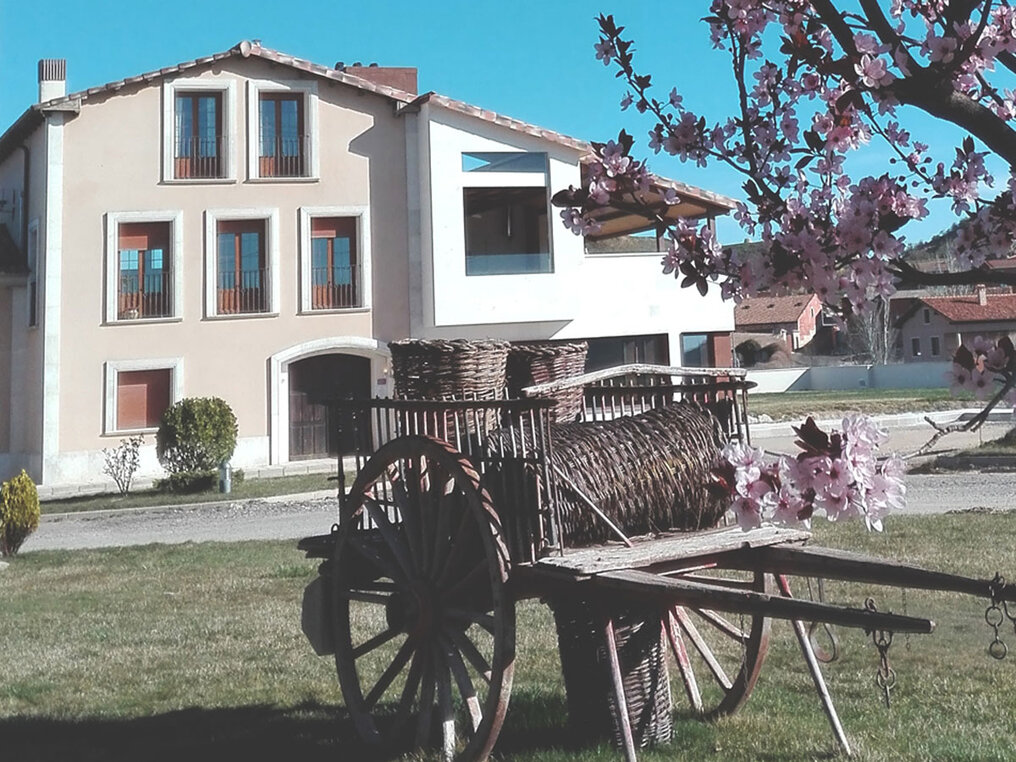 Weingutsgebäude von Bodegas Arrocal in Gumiel de Mercado