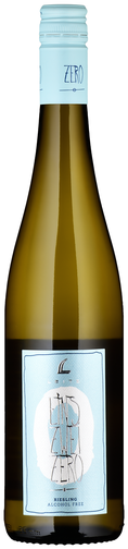Weinflasche Riesling Eins Zwei Zero - entalkoholisierter Wein