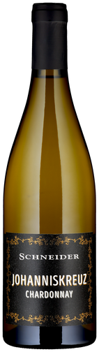 Weinflasche Chardonnay Johanniskreuz trocken QbA