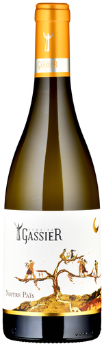 Weinflasche Nostre Païs Blanc AOP Costières de Nîmes