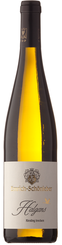 Weinflasche Riesling Halgans trocken