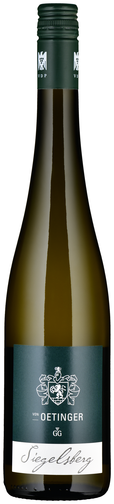 Wine Bottle Riesling "Siegelsberg" Grosses Gewächs