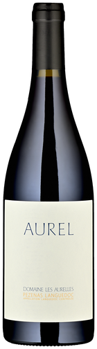 Weinflasche Aurel Rouge AOC Languedoc