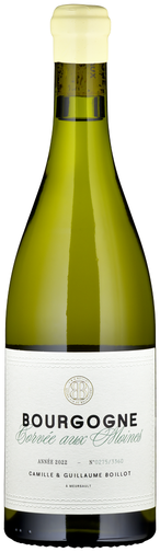 Weinflasche Bourgogne Blanc "Corvée aux Moines" AC