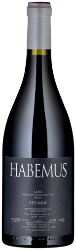 Weinflasche Habemus Black Label IGT Lazio