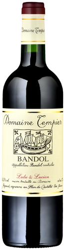 Weinflasche Bandol Rouge Cuvée Lulu & Lucien AC