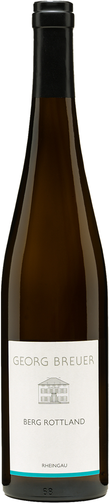 Weinflasche Riesling Rüdesheim "Berg Rottland" Grosse Lage trocken QbA