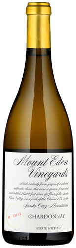 Wine Bottle Chardonnay Estate Santa Cruz Mountains