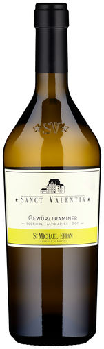 Weinflasche Gewürztraminer Sanct Valentin DOC Alto Adige