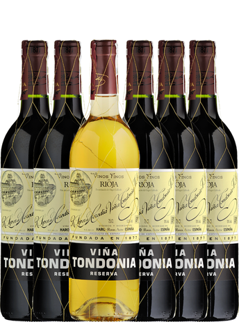Weinflasche Paket Viña Tondonia Blanco Reserva 2012