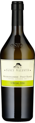 Weinflasche Weissburgunder Sanct Valentin DOC Alto Adige