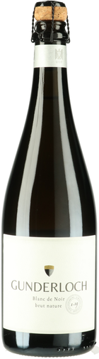 Weinflasche Sekt Blanc de Noir Brut Nature