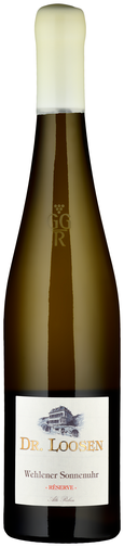 Riesling "Wehlener Sonnenuhr - Im Laychen" Alte Reben RESERVE Grosses Gewächs Weinflasche Riesling "Wehlener Sonnenuhr - Im Laychen" Alte Reben RESERVE Grosses Gewächs