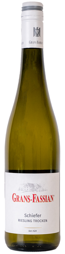 Riesling Schiefer trocken Weinflasche Riesling Schiefer trocken