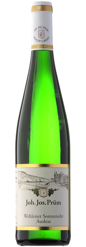 Riesling "Wehlener Sonnenuhr" Grosse Lage Auslese Weinflasche Riesling "Wehlener Sonnenuhr" Grosse Lage Auslese