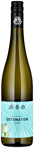 Wine Bottle Detonation Riesling trocken