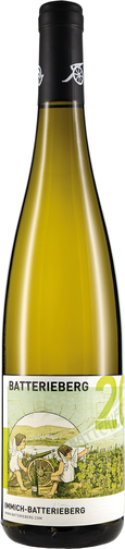 Weinflasche Riesling "Batterieberg" Grosse Lage QbA