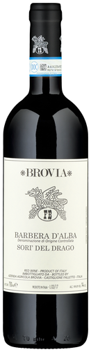 Wine Bottle Barbera d'Alba DOC Sorì del Drago