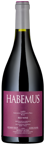 Habemus Red Label IGT Lazio Wine Bottle Habemus Red Label IGT Lazio