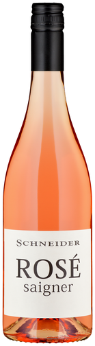Weinflasche Rosé Saigner trocken