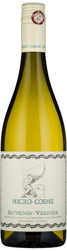 Micro Cosme Blanc Vin de France Weinflasche Micro Cosme Blanc Vin de France